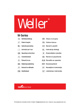 Weller W Series Operating Instructions Manual