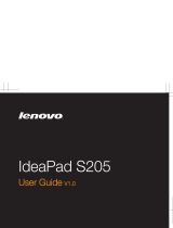 Lenovo IDEAPAD S205 User manual