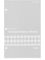 Tandy 1000 HX Technical Reference Manual