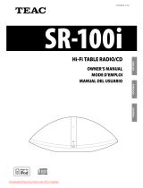 TEAC SR-100I Owner's manual