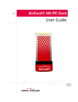 Sierra Wireless AIRCARD 595U User manual