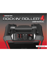 Monster Rockin' Roller 4 User manual