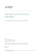 Juniper NETWORK AND SECURITY MANAGER 2010.4 - CONFIGURING INTRUSION DETECTION PREVENTION DEVICES GUIDE REV 01 User manual