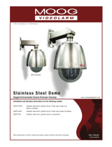 Moog Videolarm Stainless Steel Dome SERIES Installation And Operation Instructions Manual