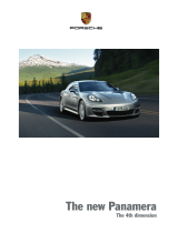 Porsche PANAMERA 4S - Quick start guide