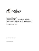 Ruckus Wireless ZoneFlex 7762-S Installation guide