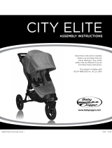 Baby Jogger CITY ELITE SINGLE Assembly Instructions Manual