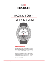 Tissot RACING-TOUCH User manual