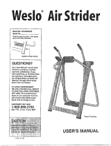 Weslo AIR STRIDER User manual