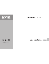 APRILIA SCARABEO 200 - 2003 User manual