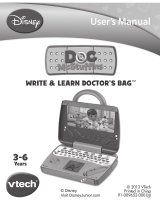 VTech Doc McStuffins Write & Learn Doctor's Bag User manual