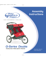Baby Jogger Q-SERIES DOUBLE Assembly Instructions Manual
