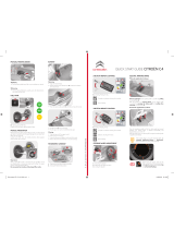 CITROEN C4 PICASSO Quick start guide