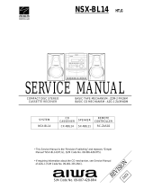 Aiwa NSX-AJ17 User manual
