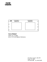 Tote Vision LCD-800D User manual