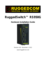 RuggedCom RuggedSwitch RS950G Hardware Installation Manual