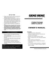 Genz Benz TAC EX-1502 Owner's manual