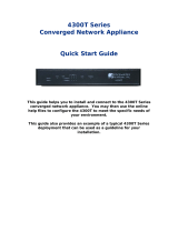 Edgewater Networks 4300T Quick start guide