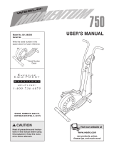 Weslo 831.283500 Owner's manual
