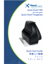 Hand Held Products Quick Check 890 Quick start guide