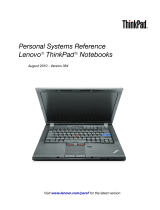 Lenovo THINKPAD W701DS Reference guide