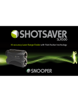 Snooper SLR500 Laser Range Finder User manual
