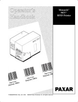 Paxar Monarch 9855 Operator's Handbook Manual