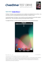 Google Nexus 7 Quick start guide