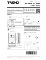 Trend RD-WMB Installation Instructions Manual
