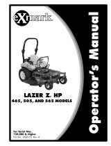 Exmark Lazer Z HP 505 User manual