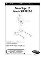 Invacare RPS350-2 User manual