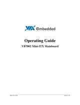 VIA Technologies VB7002 Operating instructions