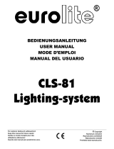 EuroLite CLS-81 User manual