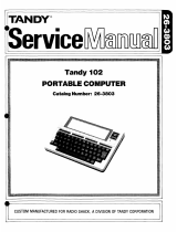 Tandy 102 User manual