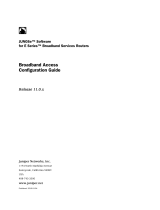 Juniper JUNOSE SOFTWARE 11.0.X - LINK LAYER CONFIGURATION GUIDE 4-1-2010 Configuration manual