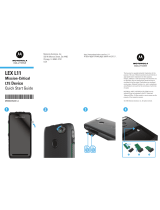 Motorola LEX L11 Quick start guide