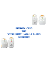 VTech Safe & Sound DM111 User manual