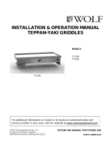 Wolf TYG48 Installation & Operation Manual