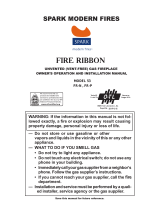 Spark FIRE RIBBON 53 FR-N Owner's Operation And Installation Manual