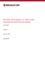 Broadcom SAS 9305-24i User manual