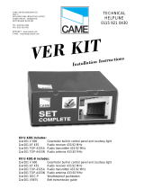 CAME VER KIT Specification