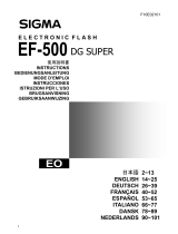 Sigma EF-500 User manual