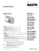 Sanyo VPC-E10GX User manual