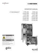 Alto-Shaam COMBITHERM CTP20-20G User manual