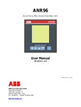 ABB ANR96 User manual