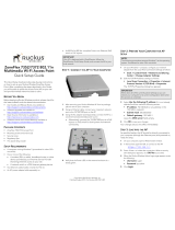 Ruckus Wireless ZoneFlex 7372 Quick Setup Manual