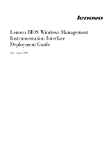Lenovo ThinkPad W500 Deployment Manual