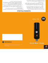 Motorola USBw 100 Series Quick start guide