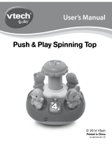 VTech Push & Play Spinning Top User manual