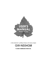 Planex GW-NS54GM User manual